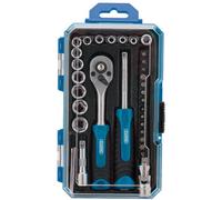 Draper 1/4" Square Drive Socket Set 35 Piece 4777