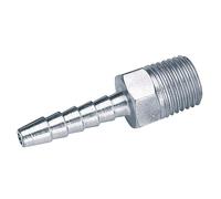 Draper 1/4" Taper 3/16" Bore PCL Male Screw Tailpieces 5 Piece 25842