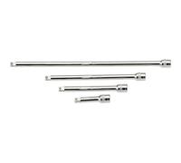 Draper 1/4In 4 Piece Wobble Extension Bar Set Satin Finish - 16766