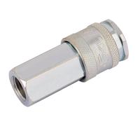 Draper 1/4in Bsp Parallel Euro Coupling Female Thread (Sold Loose) 54407