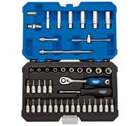 Draper 1/4in Drive 44 Piece Metric Socket Set 4 - 13mm 16446