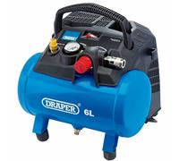 Draper 1.5HP 6L OIL FREE COMPRESSOR 02115 Electric Air Compressors