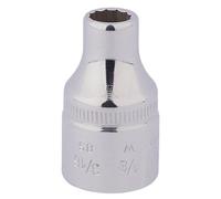 Draper 1/8" 1/2" Square Drive Elora Whitworth Bi-Hexagon Socket 24799