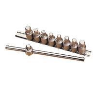 Draper 38329 Drain Plug Key Set 3/8in Sq. Dr. (10 Piece) per set
