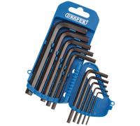 Draper 10 piece Hexagon Allen Key Set In Storage Holder [33687] 2 mm to 10 mm