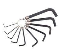 Draper 10 Piece Hexagon Allen Keyring Set Imperial