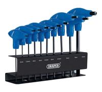 Draper 10 Piece T Handle Hexagon Allen Key Set Metric