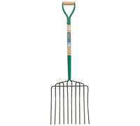 Draper 63578 10 Prong Manure Fork With Wood Shaft And Myd Handle each