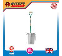 Draper 10 Prong Manure Fork with Wood Shaft and MYD Handle 63578