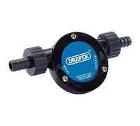 Draper 1000L Per Hour Drill Powered Pump | 2 x 13mm Adaptors | 1/2" Diameter Pipes | Rubber Turbine | Bakelite Body | 18937
