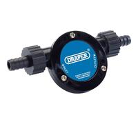 Draper 1000L Per Hour Drill Powered Pump | 2 x 13mm Adaptors | 1/2" Diameter Pipes | Rubber Turbine | Bakelite Body | 18937