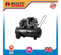 Draper 100L Belt-Driven Air Compressor, 2.2kW-3hp 31254