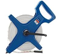 Draper 100m Surveyors Tape Measure Fibreglass | Measuring Tape with Soft Grip Winding Grab Handle | 51091