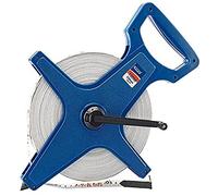 Draper 100m Surveyors Tape Measure Fibreglass | Measuring Tape with Soft Grip Winding Grab Handle | 51091