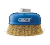 Draper 100mm Crimped CUP Brush M14 - 41445