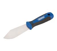 Draper 100mm Putty Knife | Soft Grip Painter Tool | Paint Scraper | Plastering Tools | Filler Hand Tools | Polished Steel Blades | 82673
