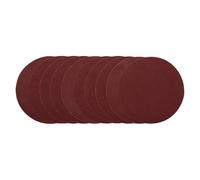 Draper Sanding Discs, 200mm, 80 Grit (Pack Of 10) 10232