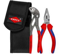 Draper 10614 Knipex 00 20 72 V06 Mini Pliers Set In Belt Tool Pouch, 1 X 08 22 145, 1 X 87 01 150