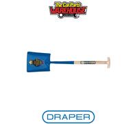 Draper Draper Expert Contractors Square Mouth Shovel with Ash Shaft and T-Handle
