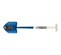 Draper 10874 Expert Contractors Round Mouth Shovel with Ash Shaft and T-Handle
