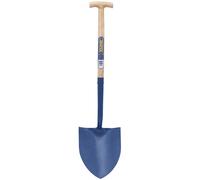 Draper Expert 10875 Solid Forged Round Mouth T-Handle Shovel With Ash Shaft each
