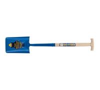 Draper 10878 Expert Contractors Trenching Shovel with Ash Shaft and T-Handle