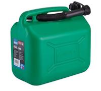 Draper 10L Plastic Petrol Can 290mm Spout Length Jerry Fuel Diesel Can | 10L Water Container | 20mm Flexible Spout Diameter | Diesel & Petrol Containers | Plastic Jerry Can with Funnel