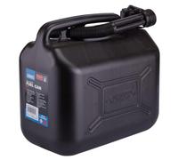 Draper 10L Plastic Petrol Can 290mm Spout Length Jerry Fuel Diesel Can | 10L Water Container | 20mm Flexible Spout Diameter | Diesel & Petrol Containers | Plastic Jerry Can with Funnel