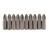 Draper 10pc 25mm NO2 PZ.S/D Bit - 64048