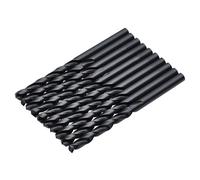 Draper 10pcs Black HSS Drill Bit, 6.5mm x 101mm - 08833 - for Metal, Wood and Plastic