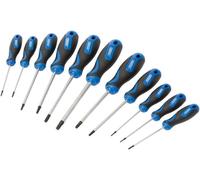 Draper 11 Piece Tamperproof Security Torx Tx Star Screwdriver Tool Set, T6-T40T