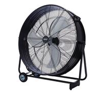 Draper Drum Fan 30" (760 mm) - 110V, 125W - Black