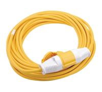 Draper 110V Extension Lead Cable With 16A Plug & Socket 14m x 2.5mm Yellow