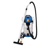 Draper 110V M-Class Wet & Dry Vacuum Cleaner, 35L Industrial Dust Extractor with Power Take-Off - 1100W High Suction - Anti-Static Hose & Auto Filter Cleaning