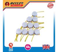 Draper 110V SMD LED Festoon String Lights, 4W, 3,800 Lumens, 22m (Set of 10) 900