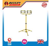 Draper 110V SMD LED Tripod Site Light, 2 x 30W, 6600 Lumens 03203 03203