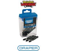 Draper Impact Screwdriver Bits 11674 PZ2 x 50mm Pack of 10