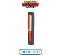 Draper 11761 7W COB LED Rechargeable Inspection Lamp, Orange