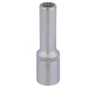 Draper 11MM.BI-HEX DEEP SOCKET 1/2DR 11931 1/2" Sq. Dr. Metric Bi-Hexagon Deep