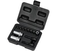 Draper 12 Piece 1/4" Drive Air Conditioning and ECU Socket Set 1/4"