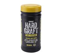 Draper 12436 Hard Graft Multipurpose Tuff-Texture Wipes (Tub of 80)