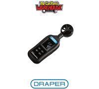 Draper 12445 Handheld Digital Anemometer - Wind Speed and Temperature Meter 04-3