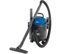 Draper 1250W 15L Wet and Dry Vaccum Cleaner | 1.5M Flexible Hose and Acessories