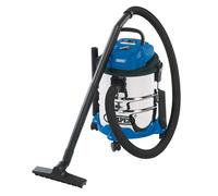 Draper 1250W 20 L Wet and Dry Vaccum Cleaner | 1.5m Flexible Hose and Acessor...