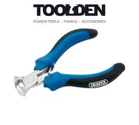 Draper 12535 Soft Grip End Cutting Mini Pliers, 100mm