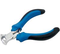 Draper 12535 Mini Cutting Pliers with Soft Grip, Blue, 100mm