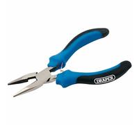 Draper 12538 Soft Grip Long Nose Mini Pliers 125Mm each