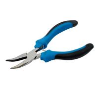 Draper 12540 Bent Nose Mini Pliers with Soft Grip, 125mm