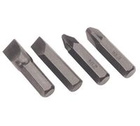 Draper 12542 Impact Screwdriver Bit Set, 4 Pcs