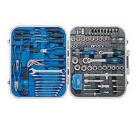 Draper 32027 Mechanics Tool Kit, 127 Piece Blue One Size
